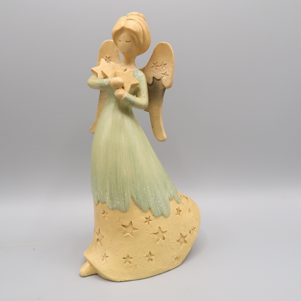 Encore Group Angel Star Light Spiritual Harvest 8 in Figurine Statue Resin Bless